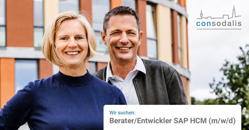consodalis | Stellenanzeige Berater/Entwickler SAP HCM (m/w/d)