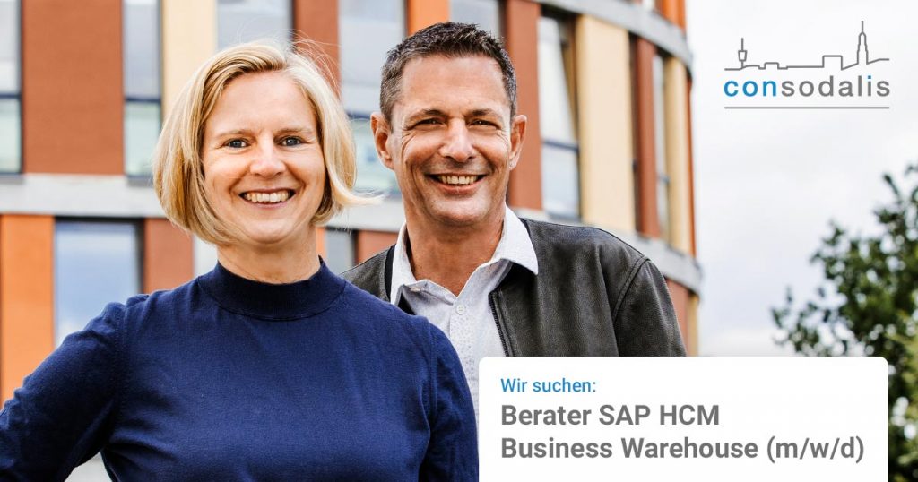 consodalis | Stellenanzeige Berater SAP HCM Business Warehouse (m/w/d)